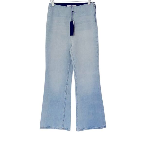 REVOLVE Jeans SPRWMN LA NEW Denim Flare Leggings Francoise Blue Size Small 26 - Picture 6 of 16